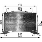 MAHLE Kondensator, Klimaanlage AC 208 000P MAHLE Kondensator, Klimaanlage AC 208 000P