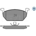 MEYLE Bremsbelagsatz VW Golf 1.2-2.5 12 025 220 3517/PD MEYLE Bremsbelagsatz VW Golf 1.2-2.5 12 025 220 3517/PD