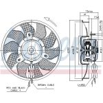 Nissens Kühlerlüfter PKW 85548 Nissens Kühlerlüfter PKW 85548