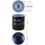 OC 261 MAHLE Ölfilter OC 261, Anschraubfilter, Höhe 114 mm – u. a. für Mercedes-Benz Henschel 2-T, Toyota Cressida Stufenheck (_X7_), Land Rover Range I – OE Nummer 0001801409 - l OC 261 MAHLE Ölfilter OC 261, Anschraubfilter, Höhe 114 mm – u. a. für Mercedes-Benz Henschel 2-T, Toyota Cressida Stufenheck (_X7_), Land Rover Range I – OE Nummer 0001801409 - l