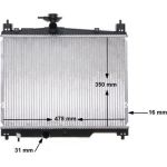 MAHLE Kühler, Motorkühlung CR 539 000S