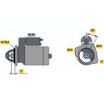 Bosch Starter 0 986 016 470 Bosch Starter 0 986 016 470
