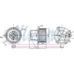 Nissens Innenraumgebläse 87503