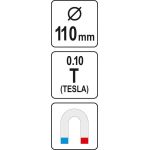 Magnetische Schüssel YT-08304 Magnetische Schüssel YT-08304