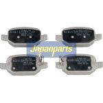 Japanparts Bremsbeläge PP-0208AF Japanparts Bremsbeläge PP-0208AF