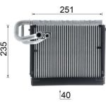 Verdampfer, Klimaanlage AE 106 000P Verdampfer, Klimaanlage AE 106 000P