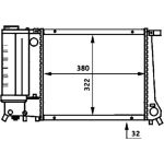 MAHLE Kühler, Motorkühlung CR 483 000P