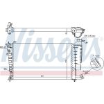 Nissens Wasserkühler PKW 61317A Nissens Wasserkühler PKW 61317A