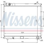 Nissens Wasserkühler PKW 64169 Nissens Wasserkühler PKW 64169