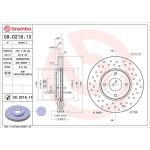 Brembo Bremsscheibe 09.D216.1X Brembo Bremsscheibe 09.D216.1X