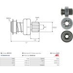 FREILAUFGETRIEBE, STARTER SD1011P FREILAUFGETRIEBE, STARTER SD1011P