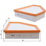 MAHLE Luftfilter LX 3985 MAHLE Luftfilter LX 3985