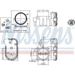 Nissens Drosselklappenstutzen 955119 Nissens Drosselklappenstutzen 955119