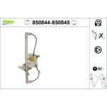 Valeo Fensterheber 850845 Valeo Fensterheber 850845