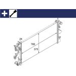 Kühler, Motorkühlung CR 881 000S