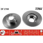 Bremsscheibe Bmw P. E39 96- Wen DF2769 Bremsscheibe Bmw P. E39 96- Wen DF2769
