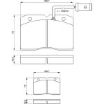 Bremsklötze 0 986 424 144 Bremsklötze 0 986 424 144