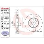 72 481 068 Bremsscheibe VA 09.C646.11 72 481 068 Bremsscheibe VA 09.C646.11