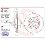 Bremsscheibe VA 09.D251.11 Bremsscheibe VA 09.D251.11