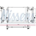 Wasserkühler PKW 606761 Wasserkühler PKW 606761