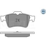 Bremsbelagsatz Nissan/Mazda T. Primera 02-/Focus Ii 025 241 3716/PD Bremsbelagsatz Nissan/Mazda T. Primera 02-/Focus Ii 025 241 3716/PD