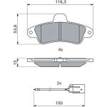 0 986 460 991 Bosch Bremsbelagsatz 0 986 460 991 0 986 460 991 Bosch Bremsbelagsatz 0 986 460 991