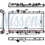Nissens Wasserkühler PKW 67711 Nissens Wasserkühler PKW 67711
