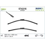 Valeo VM407 Silencio X.TRM Wischer 574316 Valeo VM407 Silencio X.TRM Wischer 574316
