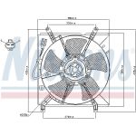 Nissens Kühlerlüfter PKW 85238 Nissens Kühlerlüfter PKW 85238