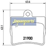 Japanparts Bremsbeläge PP-0503AF