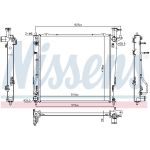 Nissens Wasserkühler PKW 67465 Nissens Wasserkühler PKW 67465