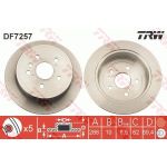 Bremsscheibe Lexus T. Rx 03-08 DF7257 Bremsscheibe Lexus T. Rx 03-08 DF7257