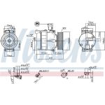 Nissens Klimakompressor LKW 89030