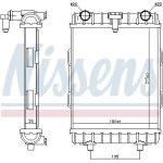 Nissens Wasserkühler PKW 606645 Nissens Wasserkühler PKW 606645