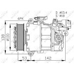 Kompressor, Klimaanlage 32463 Kompressor, Klimaanlage 32463