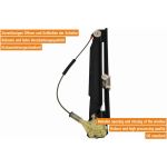 VAICO V20-9733 Fensterheber hinten rechts, elektrisch, ohne Motor VAICO V20-9733 Fensterheber hinten rechts, elektrisch, ohne Motor