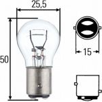 HELLA Glühlampe 8GD 002 078-123 HELLA Glühlampe 8GD 002 078-123