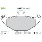 Valeo Bremsbelagsatz 598328 Valeo Bremsbelagsatz 598328