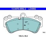 Bremsbelagsatz Vw P. Touareg 3.2-3.6/2.5-3.0 Tdi 02-10 Keramik 13.0470-4992.2
