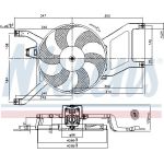 Nissens Kühlerlüfter PKW 85714 Nissens Kühlerlüfter PKW 85714