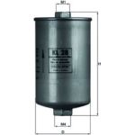KL 28 MAHLE Kraftstofffilter KL 28, Leitungsfilter, Höhe 152 mm – u. a. für VW Golf II (19E, 1G1), VW Scirocco (53B), VW Jetta II (19E, 1G2, 165) – OE Nummer 443133511 - l KL 28 MAHLE Kraftstofffilter KL 28, Leitungsfilter, Höhe 152 mm – u. a. für VW Golf II (19E, 1G1), VW Scirocco (53B), VW Jetta II (19E, 1G2, 165) – OE Nummer 443133511 - l