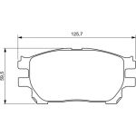0 986 494 212 Bosch Bremsbelagsatz 0 986 494 212 0 986 494 212 Bosch Bremsbelagsatz 0 986 494 212