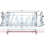 Nissens Wasserkühler PKW 68737 Nissens Wasserkühler PKW 68737