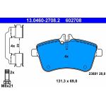 Bremsbelagsatz Db P. W169/W245 2,0 04-12 13.0460-2708.2 Bremsbelagsatz Db P. W169/W245 2,0 04-12 13.0460-2708.2
