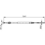 Handbremsseil 1987477954 Handbremsseil 1987477954