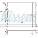 Nissens Wasserkühler PKW 652341 Nissens Wasserkühler PKW 652341