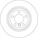 11 482 033 Bremsscheibe HA DF4391 11 482 033 Bremsscheibe HA DF4391