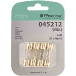 Phonocar 4 Sicherungen 10x38 mm 60 Ampere 045212
