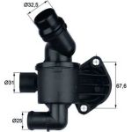 BEHR Thermostat, Kühlmittel TI 34 87 BEHR Thermostat, Kühlmittel TI 34 87