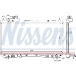 Nissens Wasserkühler PKW 64630A Nissens Wasserkühler PKW 64630A